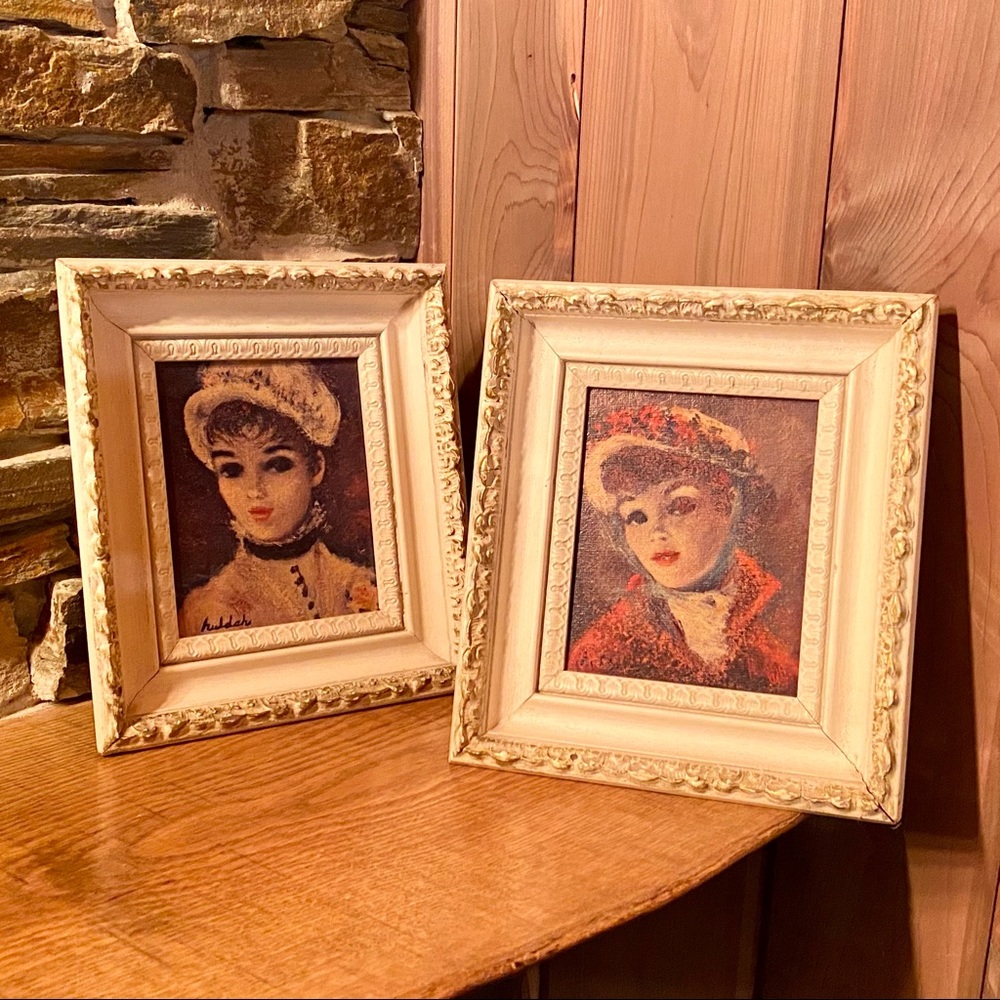 Vintage Jeffe Huldah prints.